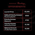 GoBoult Priority Access | Mustang Sprint Blaze Red