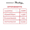 Mustang Racer Black Blaze - Pre-Book