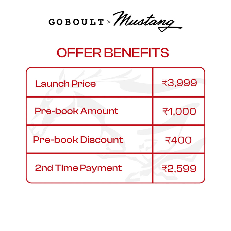 Mustang Racer Black Blaze - Pre-Book