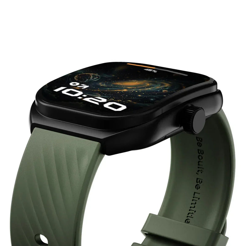 GoBoult Klif Smartwatch in green band