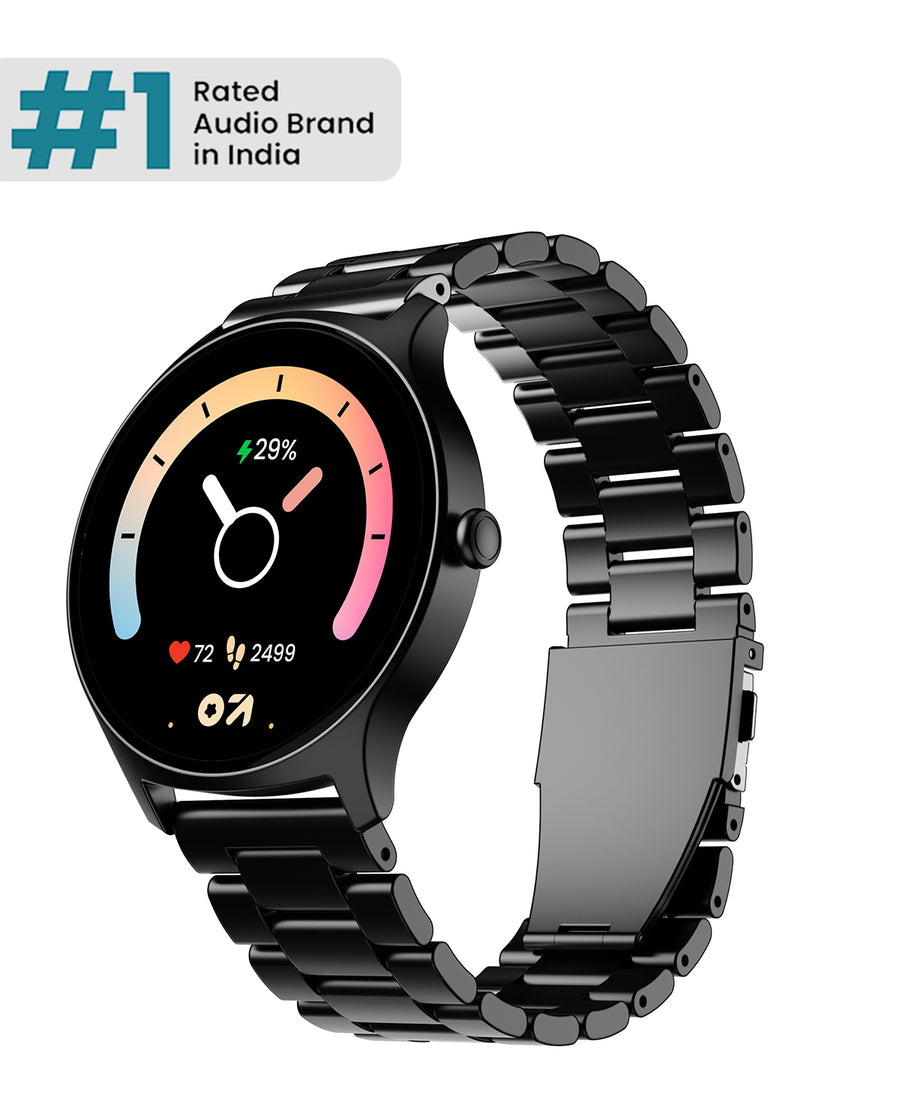 GoBoult Rover Pro Smartwatch in Metal Black