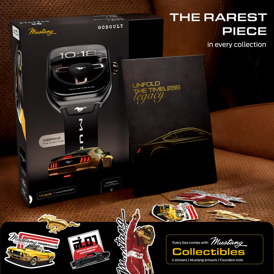 Mustang® Official Collab - Muscle Black Fury