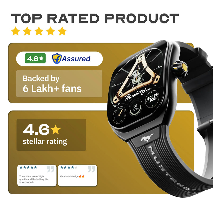Mustang® Official Collab - Muscle Black Fury