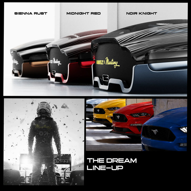 Mustang® Official Collab Nitro Red Blaze | Prebook Pass.