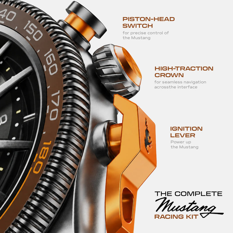 Mustang® Official Collab Fort Apex Orange..