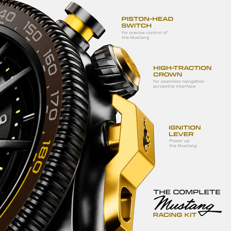 Mustang® Official Collab Fort Charcoal Black ...