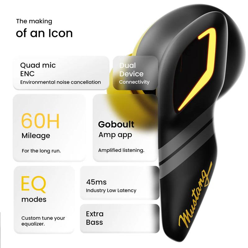 Mustang® Official Collab Turner Solar Yellow fp