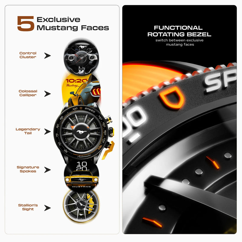 Mustang® Official Collab Fort Apex Orange..