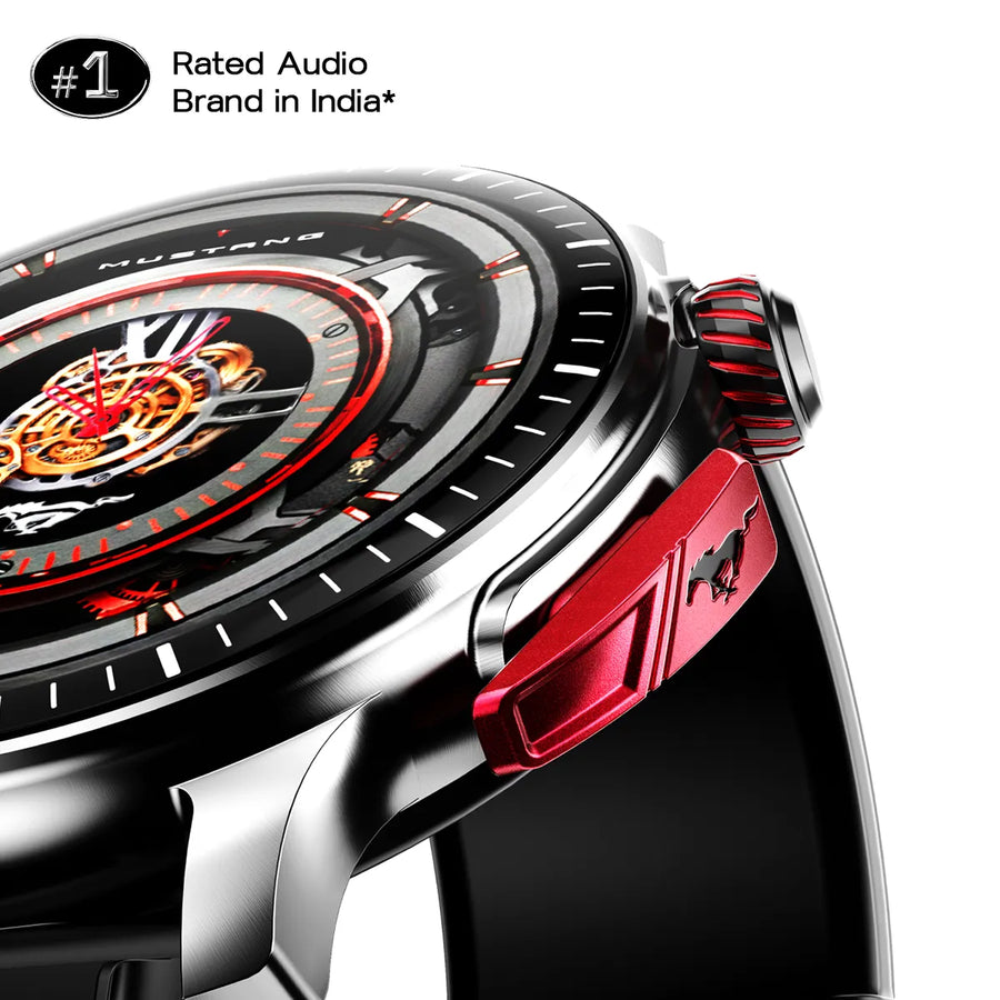 Mustang® Official Collab - Racer Black Blaze