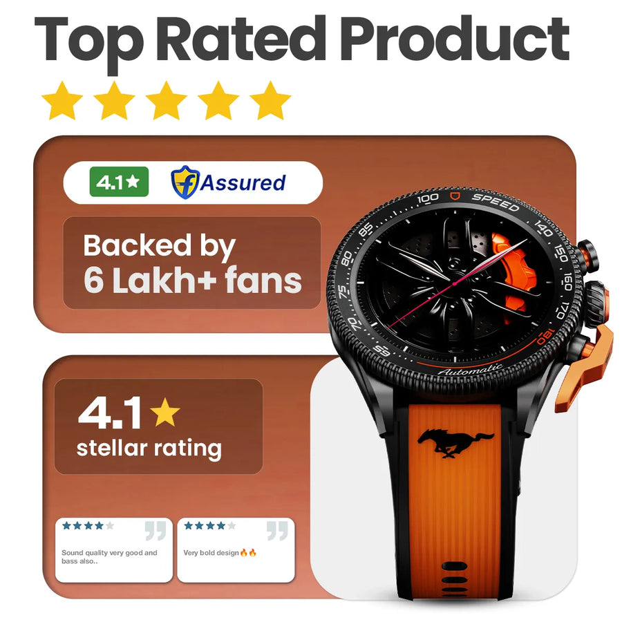 Mustang® Official Collab Fort Apex Orange..