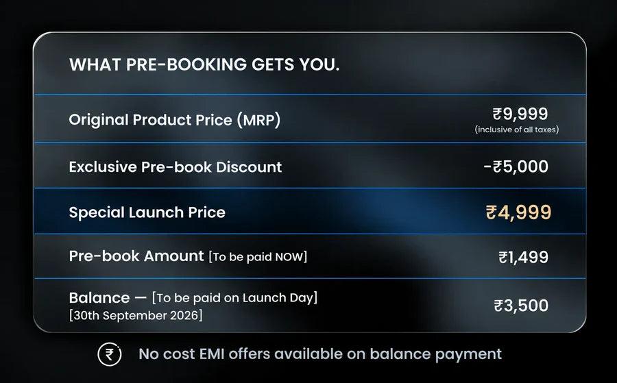 How Pre-Booking Works