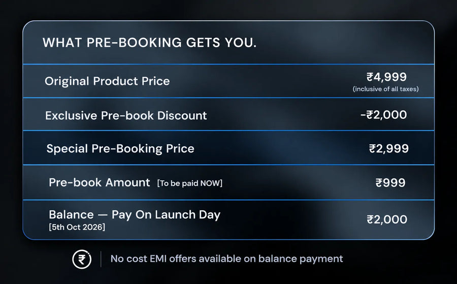 How Pre-Booking Works