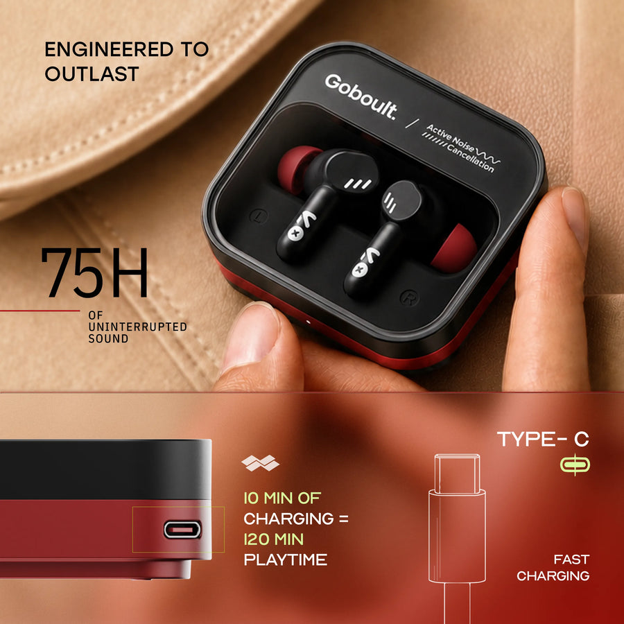 Tenet Pro ANC Crimson Red