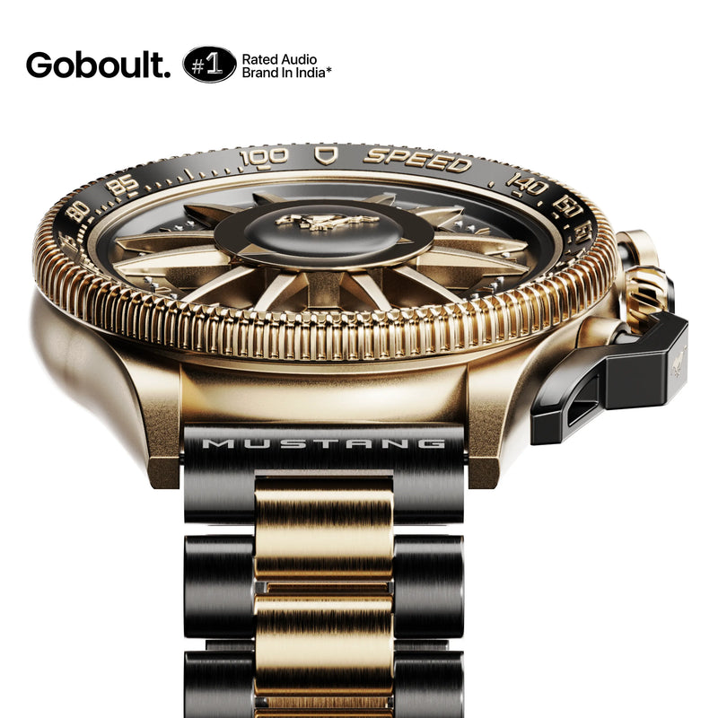 Mustang® Official Collab Stallion Ignite Gold